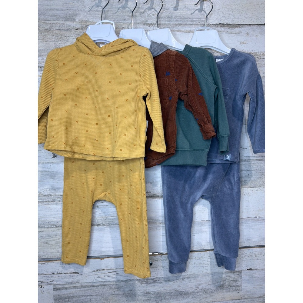 Modern Moments Carter's OshKosh Boys 18M Bundle Earthy Fall Long Sleeve Lot